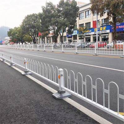 久卓銷售 馬路邊護(hù)欄 道路車輛隔離欄桿 城市交通設(shè)施護(hù)欄