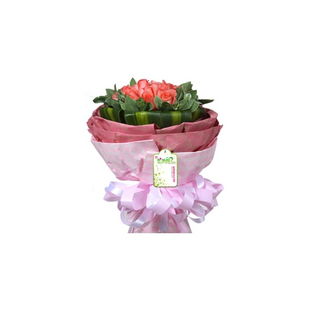 維納斯鮮花 19枝粉玫瑰，獻上情人節(jié)甜蜜禮贊